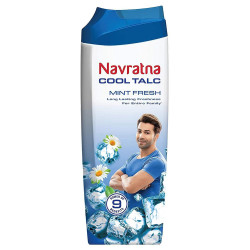 Navratna Cool Talc Mint Fresh 400 g Navratna Cool Talc Mint Fresh 400 g
