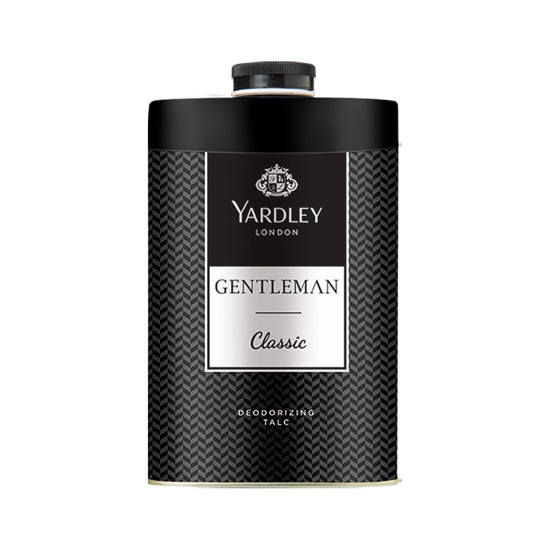 Yardley London Gentleman Classic Deodorising Talc for Men 250 g