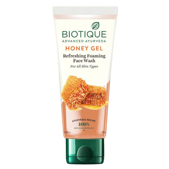 Biotique Advanced Ayurveda - Bio Honey Gel Refreshing Foaming Face Cleanser 120 ML