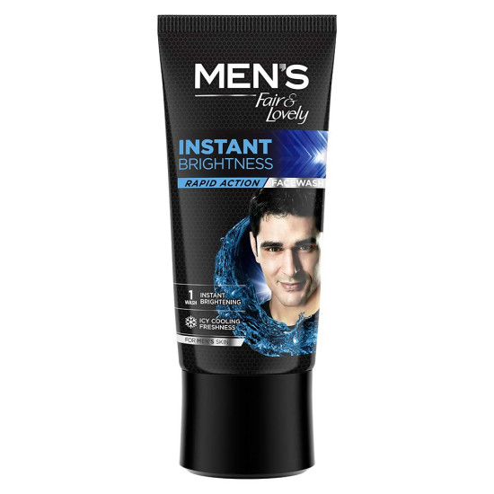 Glow & Lovely Mens Instant Fairness Face Wash 50 g