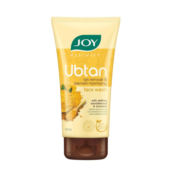 Joy Ubtan Tan Removal & BlemishMinimizing Face Wash 150 ml
