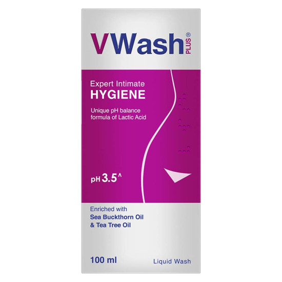 V Wash Plus Expert Hygiene Intimate Wash 100 ml