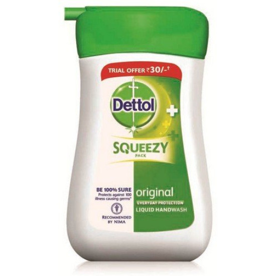 Dettol Original Liquid Handwash Squeezy Pack 100 ml