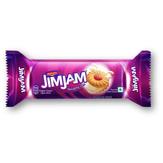 Britannia  JimJam Biscuits, 57 g (Pack of 3)