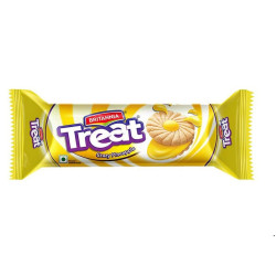 Britannia Treat Fruit Cream Pineapple Biscuit 50 g (Pack of 3)