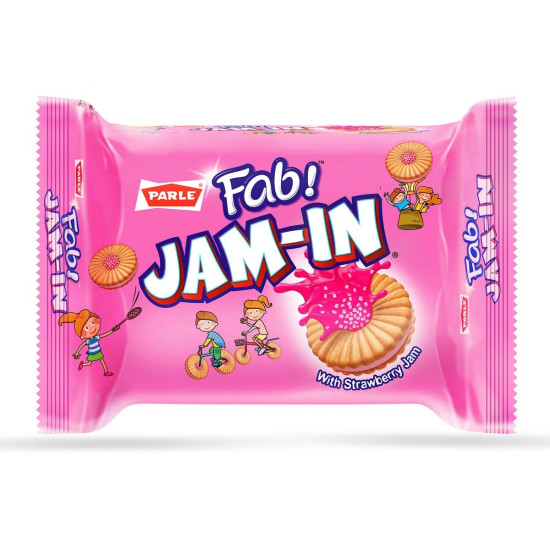 Parle Fab! Jam-in Strawberry (Pack of 3)
