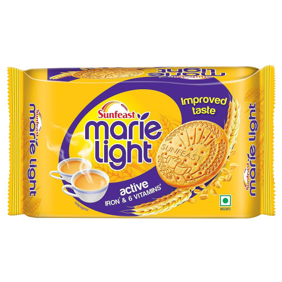 Sunfeast Active Marie Light Biscuits Family Pack 186 g
