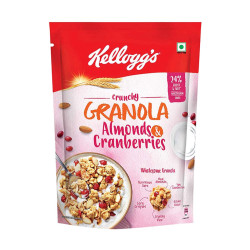 Kellogg's Crunchy Granola Almonds & Cranberries 140 g Kellogg's Crunchy Granola Almonds & Cranberries 140 g