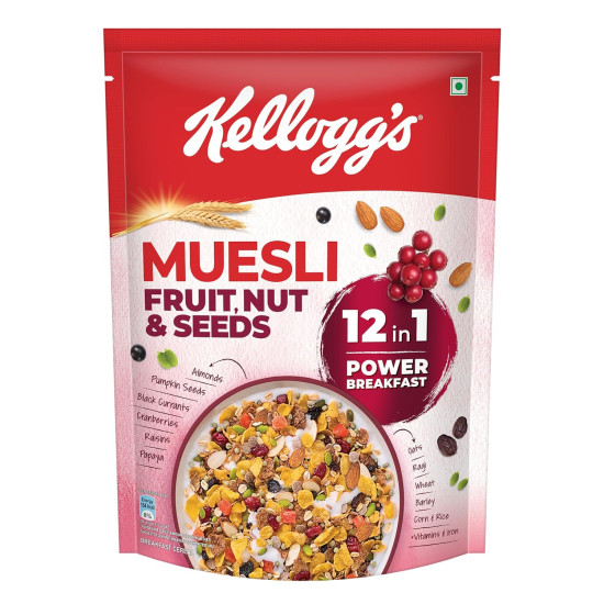 Kellogg's Muesli Fruit, Nut, & Seeds 500 g