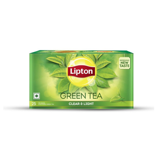 Lipton Green Tea Clear & Light - Pack of 25 Tea Bags
