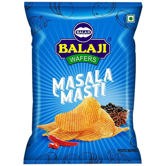 Balaji Masala Masti  Wafers 35 g (Pack of 3)