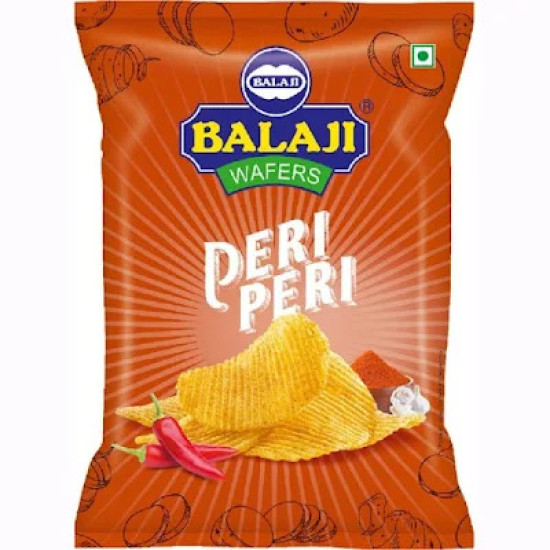Balaji Peri Peri Wafers 35 g (Pack of 3)