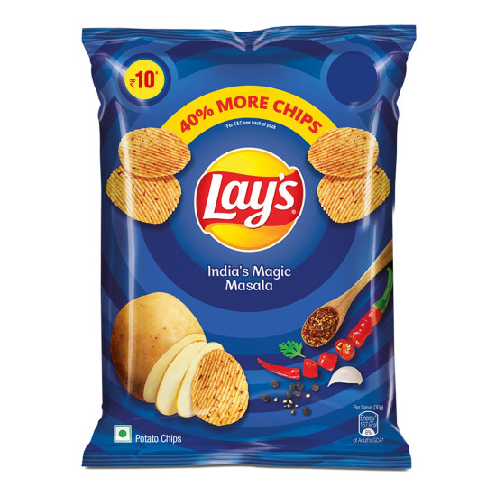 Lay's India's Magic Masala Potato Chips 28 g (Pack of 3)