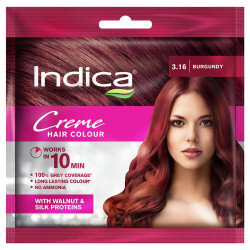 Indica Easy Hair Colour Burgundy 25 ml Indica Easy Hair Colour Burgundy 25 ml