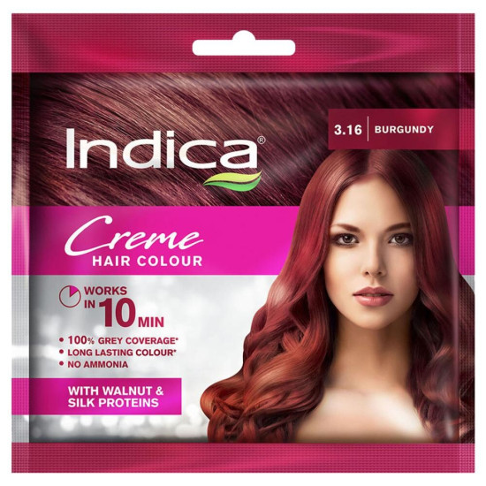Indica Easy Hair Colour Burgundy 25 ml