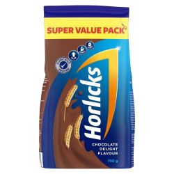 HORLICKS Chocolate Delight Flavour Mix 750 g Rifill HORLICKS Chocolate Delight Flavour Mix 750 g Rifill