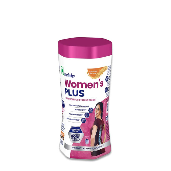 HORLICKS Women's Health Drink Jar Caramel 400 g