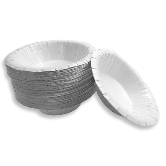 Disposable Bowl | Dron | Katori (Pack of 50) 150 ml - White