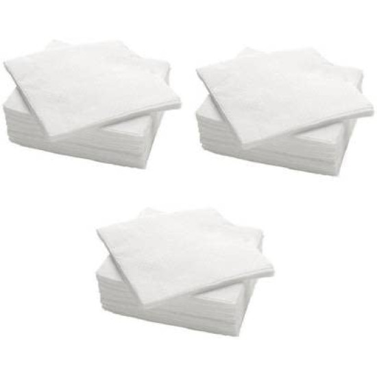 Tissue Paper | Paper Napkin Use For Home, Office, Restaurant 10 Inch x 10 Inch (Each Pack 40 Tissue) Pack of 3