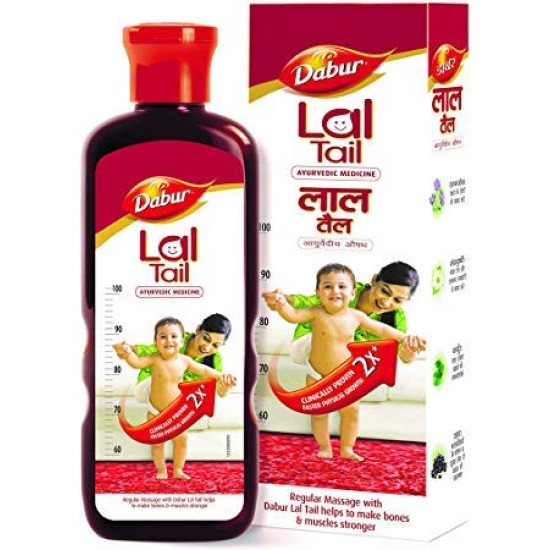 Dabur Lal Tail - Ayurvedic Baby Massage Oil 200 ml 