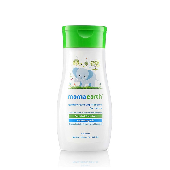 Mamaearth Gentle Cleansing Shampoo For Babies 200 ml