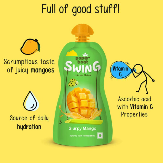 Paper Boat Swing - Mango Fruit Juice 250 ml 