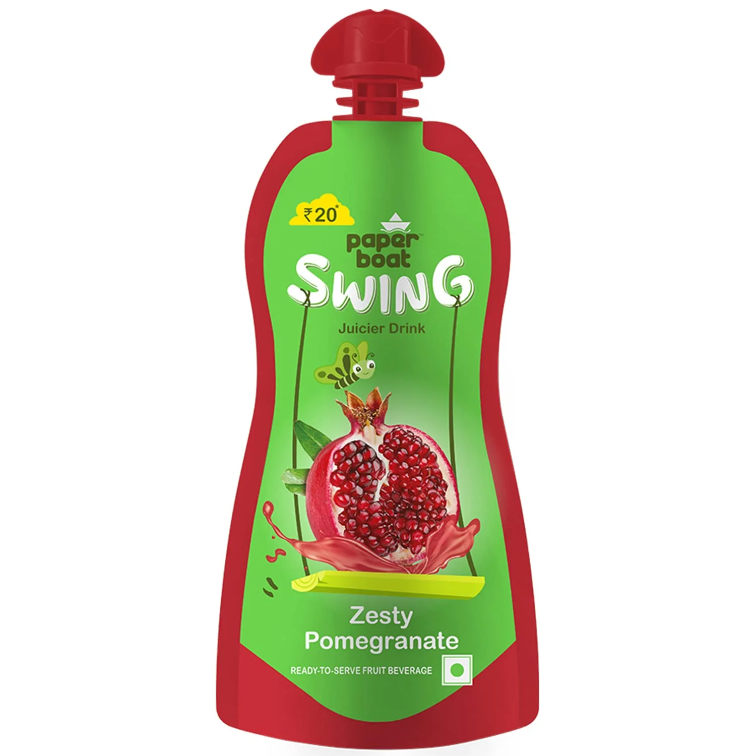 Buy Online Paper Boat Swing Pomegranate Fruit Juice 250 ml