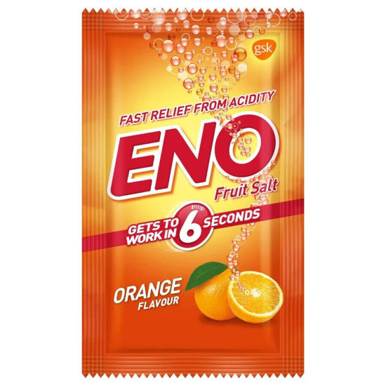 Eno Fruit Salt Orange Flavour Sachet 5g Pack of 30