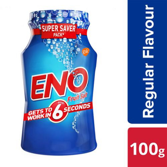 Eno Regular Fruit Salt Plain Bottle 100 g
