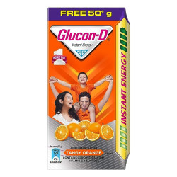 GLUCON-D Tangy Orange Instant Energy Drink 125 g GLUCON-D Tangy Orange Instant Energy Drink 125 g