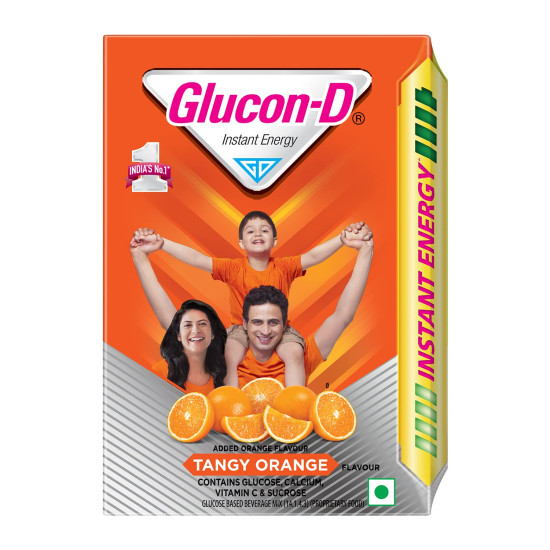 GLUCON-D Tangy Orange Instant Energy Drink 200 g
